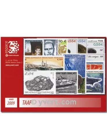 n° 521/551 - Timbre TAAF Année complète (2009)
