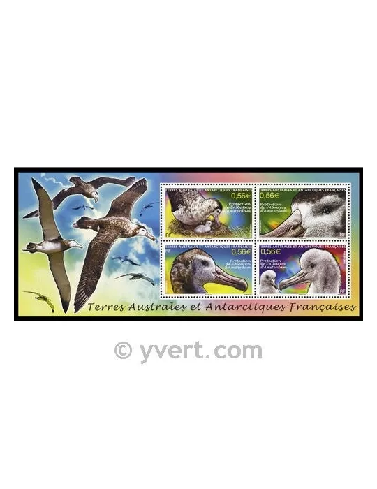 n° 24 - Timbre TAAF Bloc et feuillets