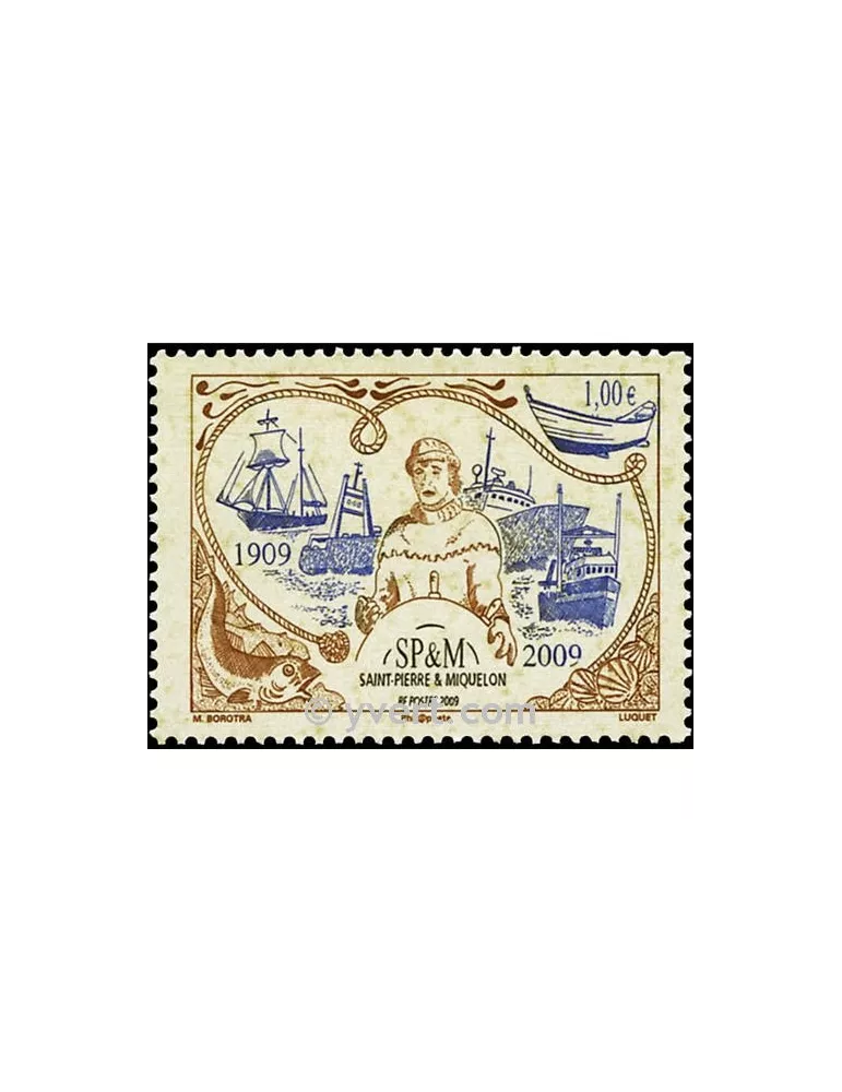 n° 956 - Timbre Saint-Pierre et Miquelon Poste