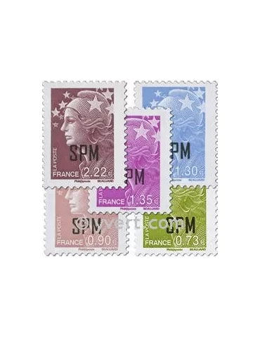 n° 967/971 - Timbre Saint-Pierre et Miquelon Poste