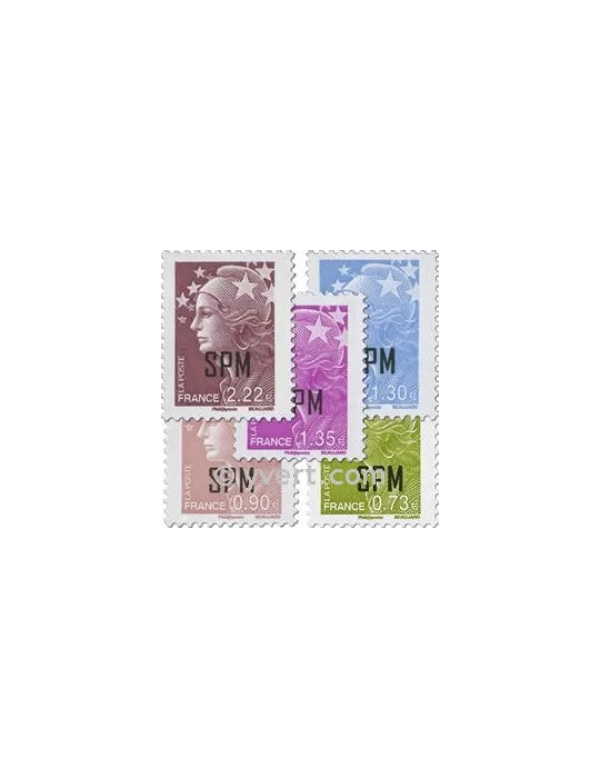 n° 967/971 - Timbre Saint-Pierre et Miquelon Poste