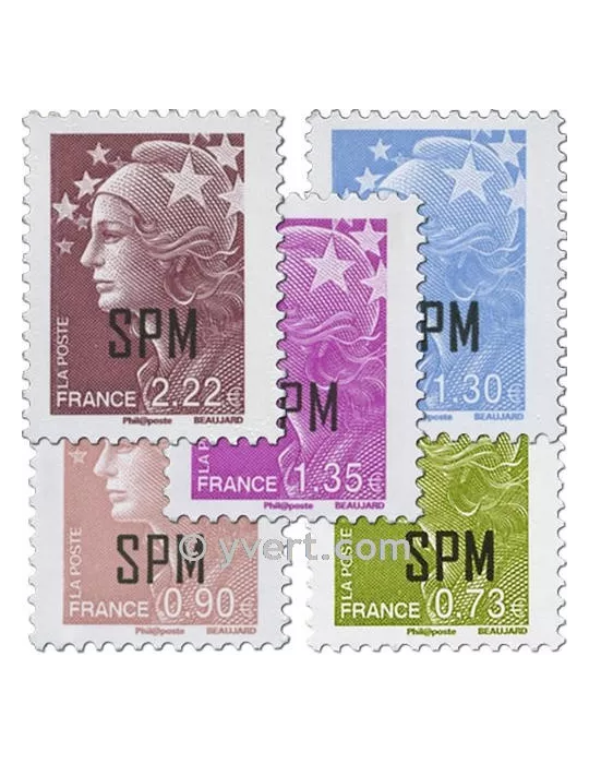 n° 967/971 - Timbre Saint-Pierre et Miquelon Poste