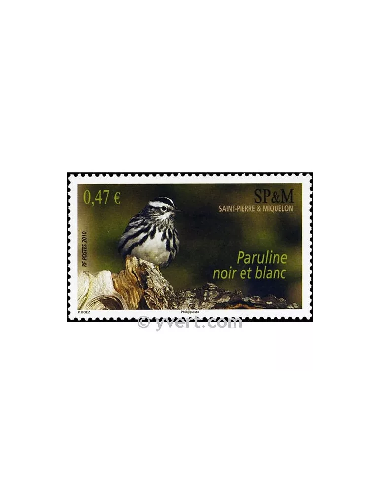 n° 972 - Timbre Saint-Pierre et Miquelon Poste