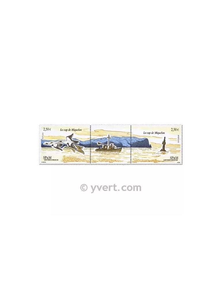 n° 974/975 - Timbre Saint-Pierre et Miquelon Poste