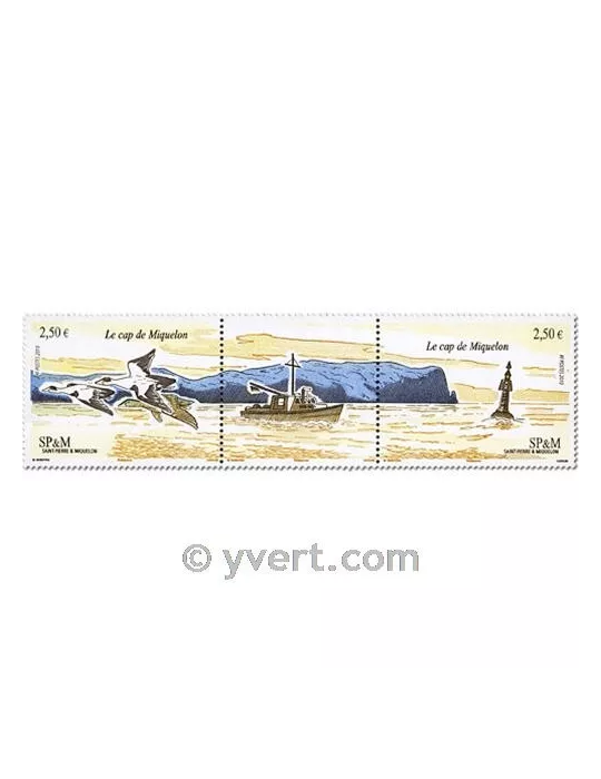 n° 974/975 - Timbre Saint-Pierre et Miquelon Poste
