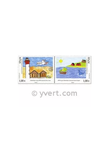 n° 976/977 - Timbre Saint-Pierre et Miquelon Poste