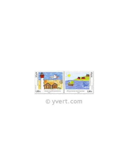 n° 976/977 - Timbre Saint-Pierre et Miquelon Poste