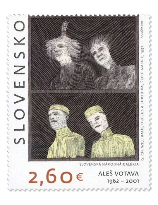 n° 861 + 862 (la paire) - Timbre SLOVAQUIE Poste