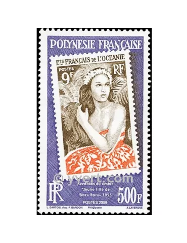 n° 896 - Timbre Polynésie Poste 2