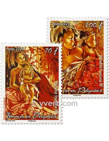 n° 900/901 - Timbre Polynésie Poste 2