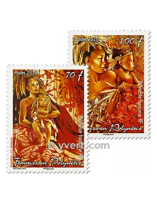 n° 900/901 - Timbre Polynésie Poste