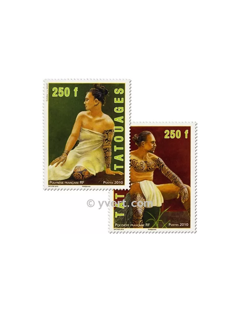 n° 902/903 - Timbre Polynésie Poste