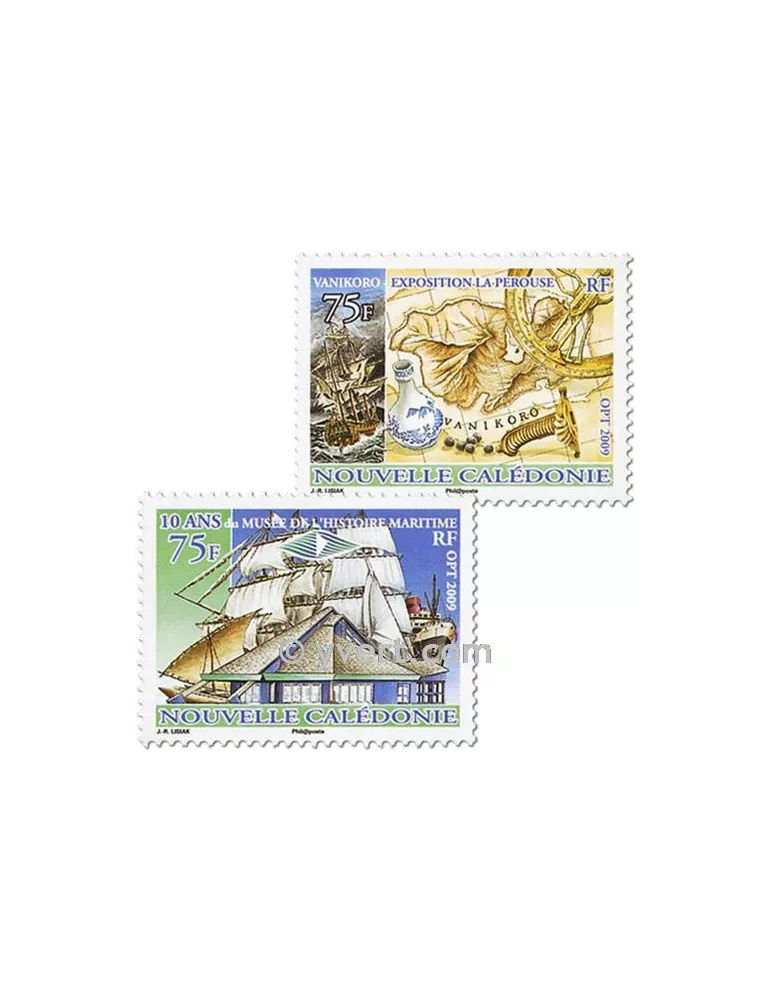 n° 1080/1081 - Timbre Nelle-Calédonie Poste