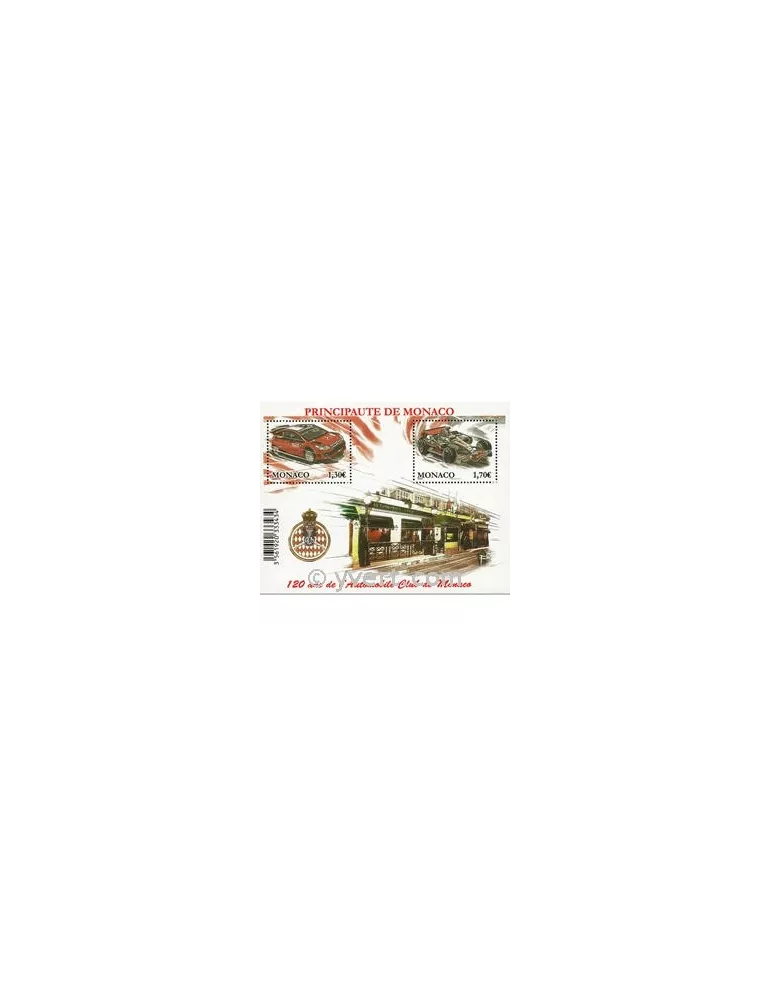 n° 2705/2706 (BF 95) - Timbre Monaco Poste