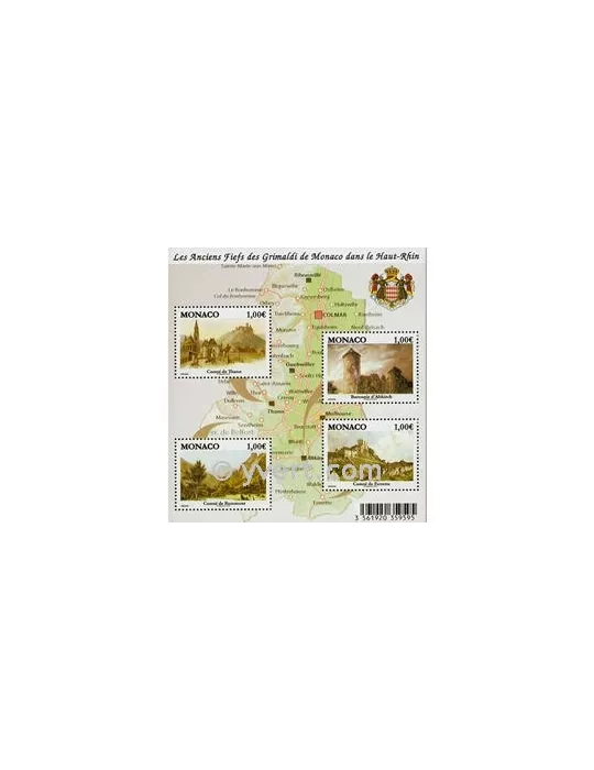 n° 2731/2734 (BF 98) - Timbre Monaco Poste