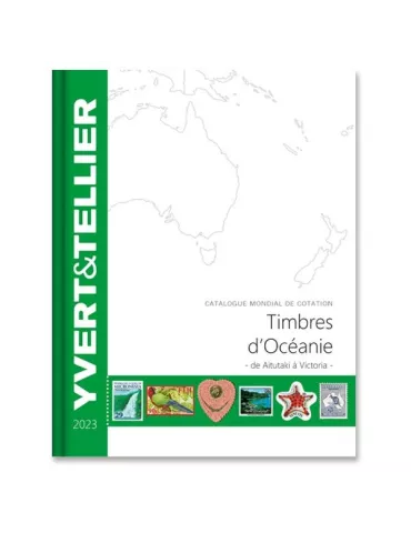 OCEANIE - 2023 (Catalogue des timbres des pays d´Océanie)