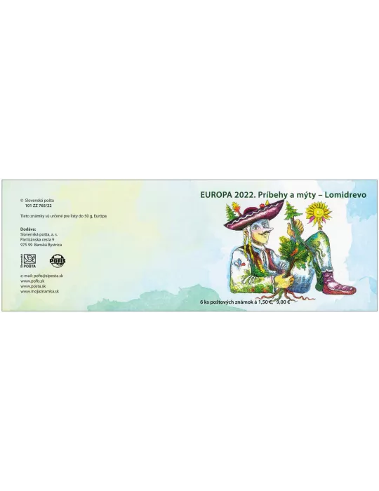 n° C850 - Timbre SLOVAQUIE Carnets (EUROPA)