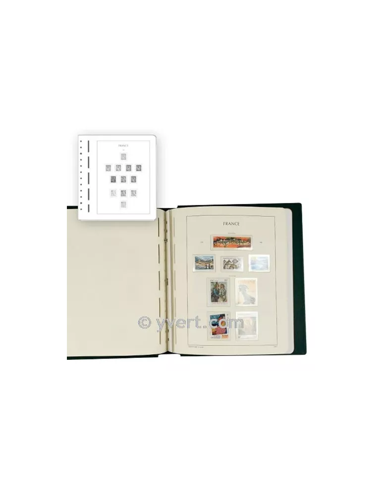 FRANCE SF : 1945-1959 (avec pochettes) LEUCHTTURM