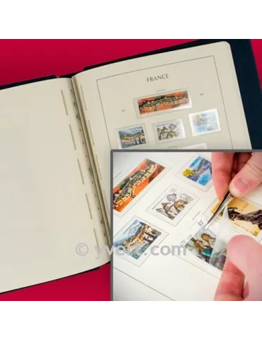 FRANCE SF : 2000-2004 (avec pochettes) LEUCHTTURM 2
