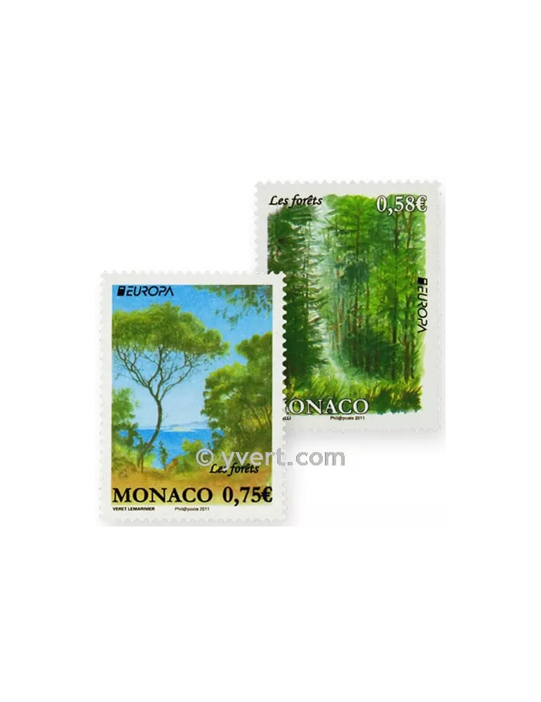 n° 2782/2783 - Timbre Monaco Poste