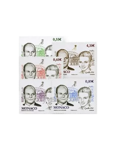 n° 2785/2789 - Timbre Monaco Poste