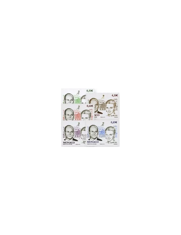 n° 2785/2789 - Timbre Monaco Poste