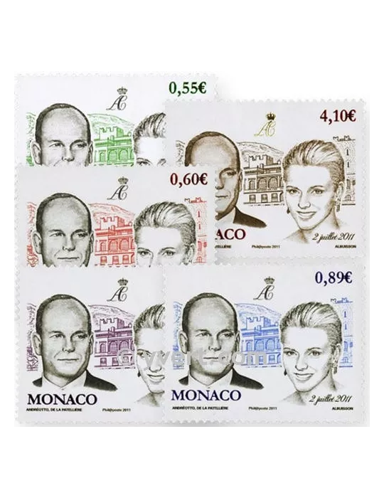 n° 2785/2789 - Timbre Monaco Poste
