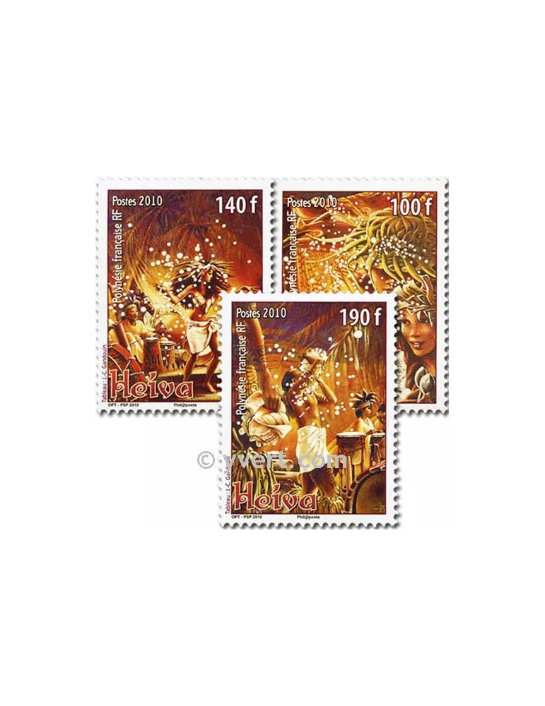 n° 909/911 - Timbre Polynésie Poste