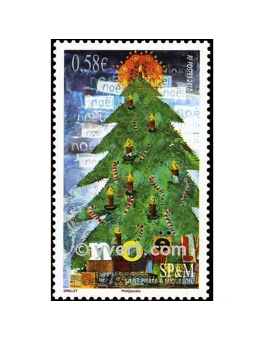 n° 990 - Timbre Saint-Pierre et Miquelon Poste 2