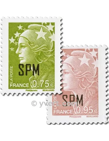 n° 992/993 - Timbre Saint-Pierre et Miquelon Poste 2