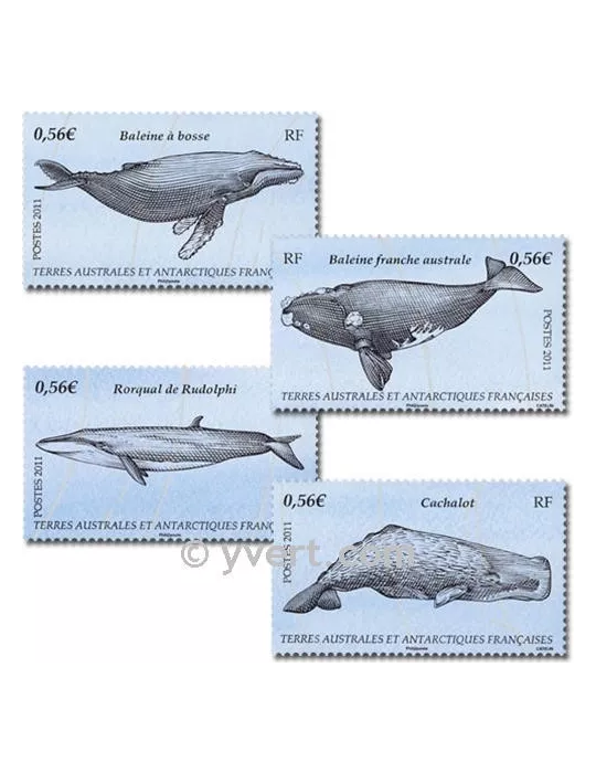 n° 587/590 - Timbre TAAF Poste