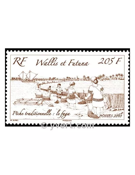 n° 741 - Timbre Wallis et Futuna Poste