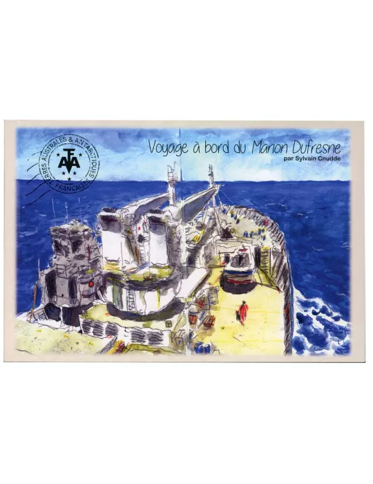 n° C1050 - Timbre TAAF Poste (CARNET MARION DUFRESNE)
