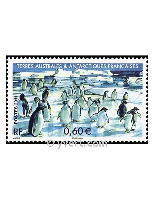 n° 598 - Timbre TAAF Poste