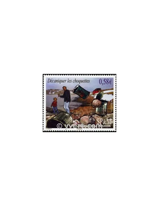n° 1008 - Timbre Saint-Pierre et Miquelon Poste