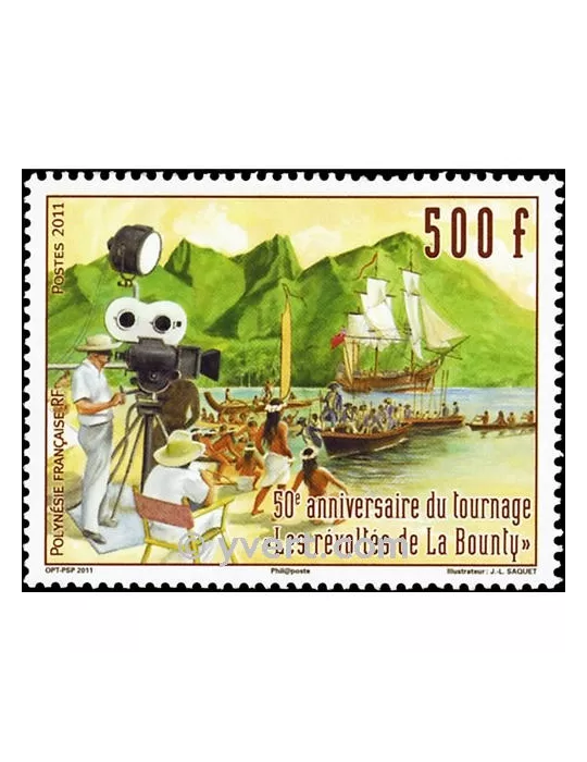 n° 972 - Timbre Polynésie Poste