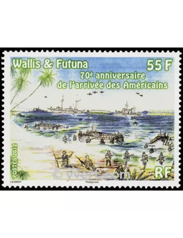 n° 768 - Timbre Wallis et Futuna Poste 2