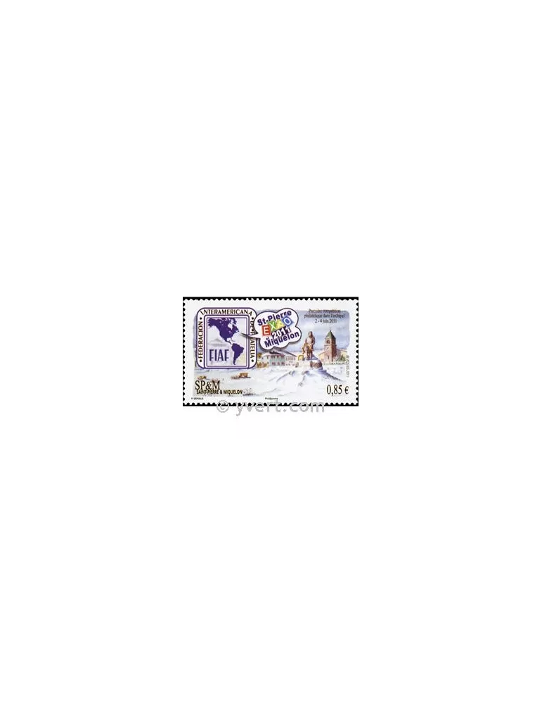 n° 1007 - Timbre Saint-Pierre et Miquelon Poste