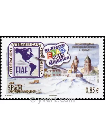 n° 1007 - Timbre Saint-Pierre et Miquelon Poste 2