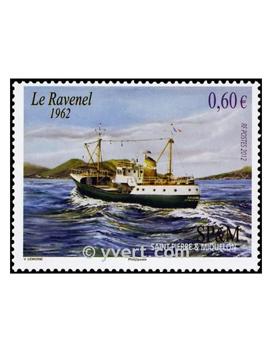 n° 1025 - Timbre Saint-Pierre et Miquelon Poste