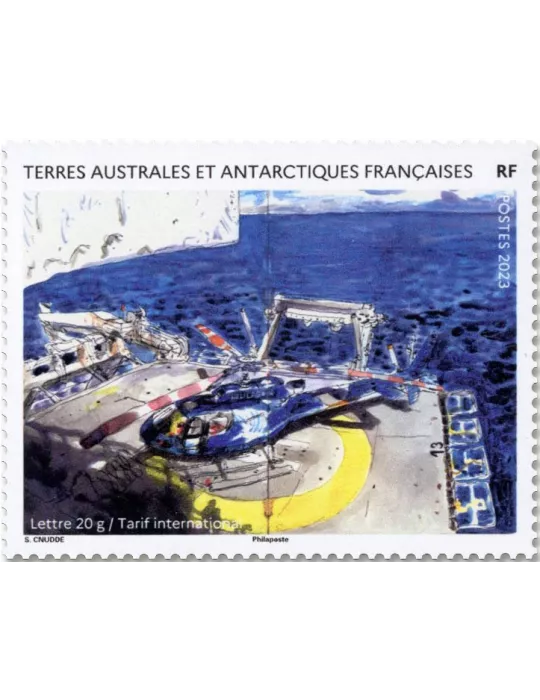 n° C1050 - Timbre TAAF Poste (CARNET MARION DUFRESNE)