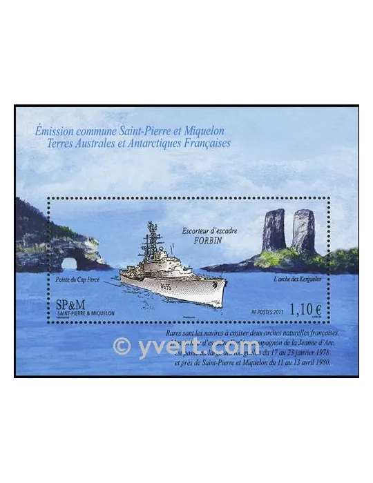 n° 1022 (BF 19) - Timbre Saint-Pierre et Miquelon Poste