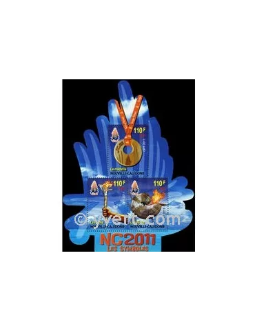 n° 44 - Timbre Nelle-Calédonie Bloc et feuillets