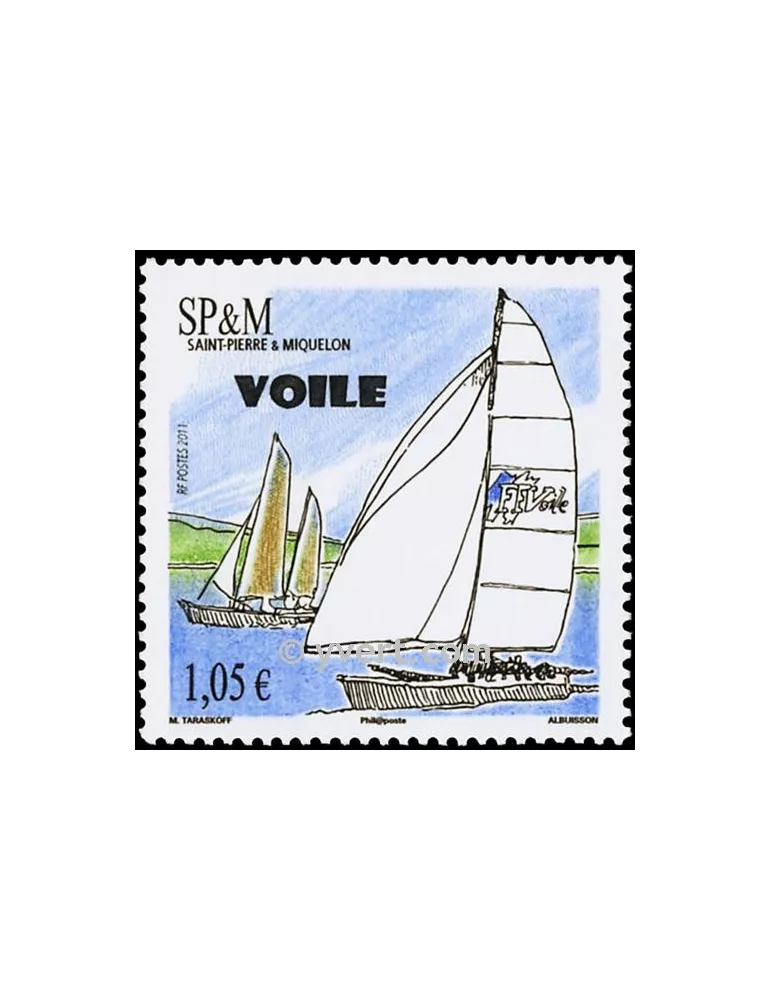 n° 1009 - Timbre Saint-Pierre et Miquelon Poste