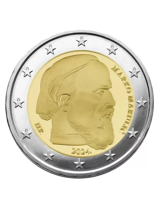 BU : 2 EURO COMMEMORATIVE 2024 : CROATIE (Marco Marulic)