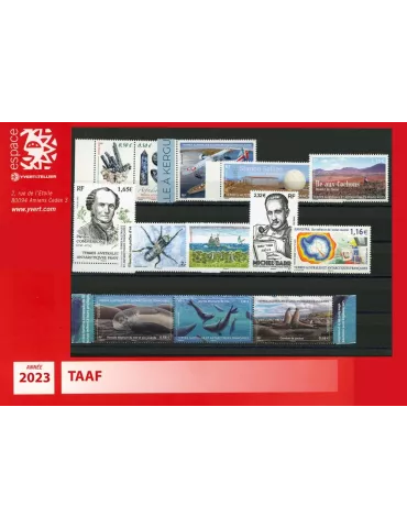 n° 1024/C1050 - Timbre TAAF Année complète (2023)