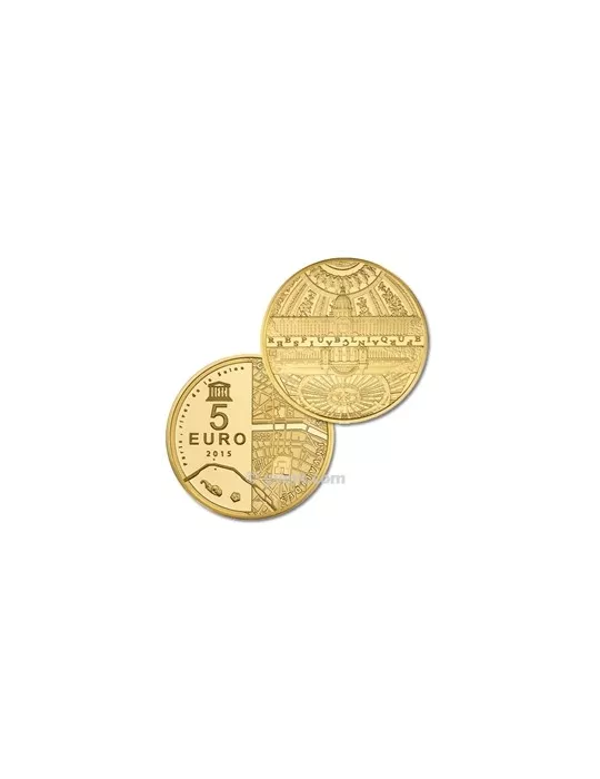 5 EUROS OR - FRANCE - UNESCO BE 2015