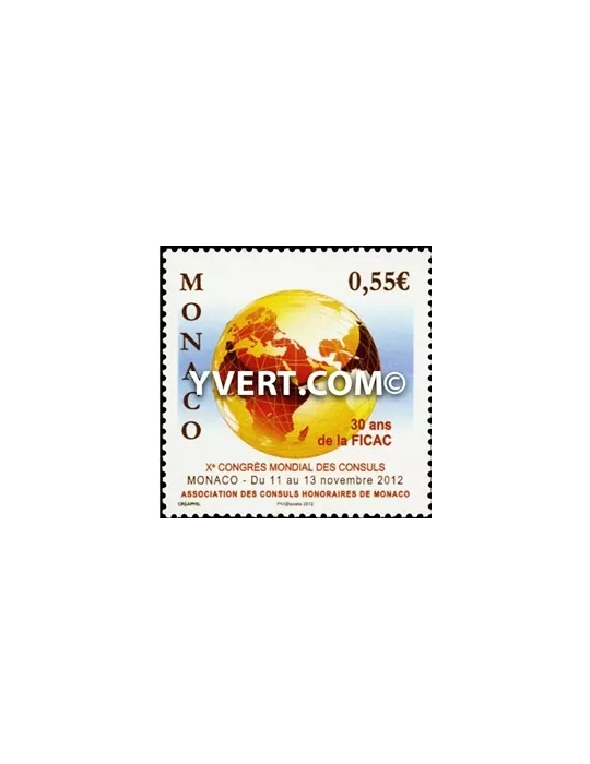 n° 2839 - Timbre Monaco Poste