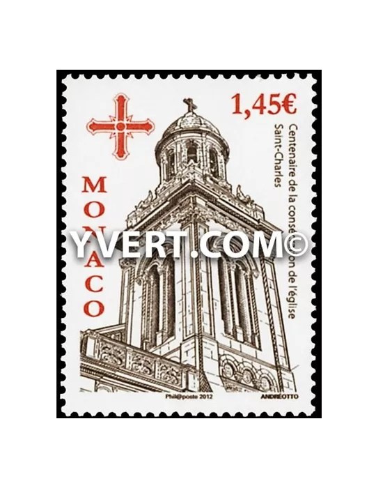 n° 2846 - Timbre Monaco Poste