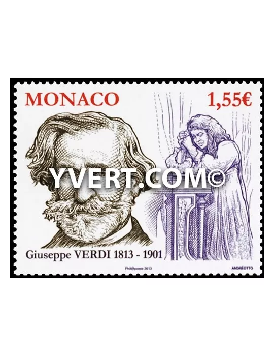 n° 2876 - Timbre Monaco Poste
